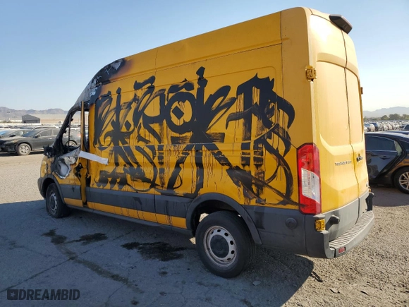 2018 Ford Transit Van with VIN 1FTYR2XM8JKA59641, listed as a Copart auction lot 74793504 with 0 mi miles and Non Repairable. Bid and sale history available at carsss.com. Image 2.