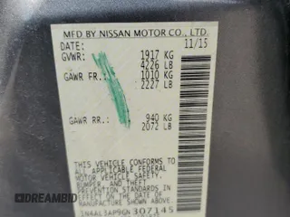 2016 Nissan Altima S with VIN 1N4AL3AP9GN307145, listed as a Copart auction lot 54799045 with 157,716 mi miles and Clean Title. Bid and sale history available at DreamBid. Image 12.