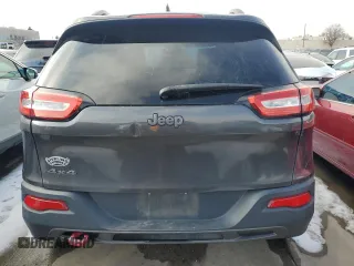 2014 Jeep Cherokee Trailhawk with VIN 1C4PJMBB2EW137916, listed as a Copart auction lot 44961445 with 119,145 mi miles and Salvage Title. Bid and sale history available at carsss.com. Image 6.