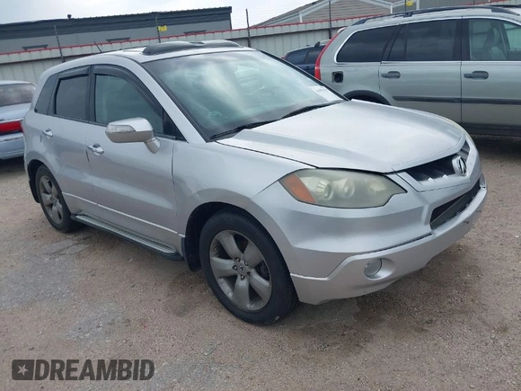 2007 Acura RDX Tech Pkg with VIN 5J8TB18587A010200, listed as a IAAI auction lot 41878727 with 168,624 mi miles. Bid and sale history available at carsss.com. Image 1.