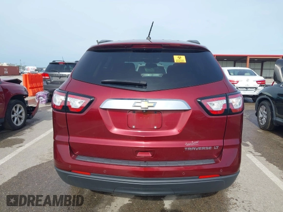 2015 Chevrolet Traverse LT with VIN 1GNKRGKD9FJ162100, listed as a IAAI auction lot 42159483 with 141,255 mi miles and . Bid and sale history available at DreamBid. Image 16.