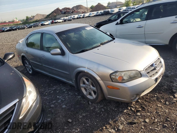 2003 Nissan Maxima SE z VIN JN1DA31D83T505047, wystawiony jako Copart lot #57708995 z przebiegiem 110 054 mil mil oraz Czysty tytuł • Clean title. Historia ofert i sprzedaży dostępna na DreamBid. Obrazek 4.