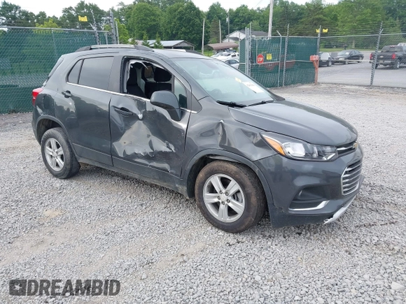 2020 Chevrolet Trax LT with VIN 3GNCJLSB8LL138202, listed as a IAAI auction lot 42431306 with 12,285 mi miles and . Bid and sale history available at DreamBid. Image 1.
