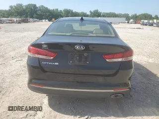 2016 Kia Optima LX with VIN 5XXGT4L30GG034760, listed as a Copart auction lot 63661065 with 45,700 mi miles and Clean title. Bid and sale history available at DreamBid. Image 6.