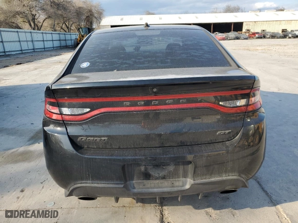 2015 Dodge Dart GT with VIN 1C3CDFEB8FD160101, listed as a Copart auction lot 47289405 with 121,495 mi miles and Salvage Title. Bid and sale history available at carsss.com. Image 6.