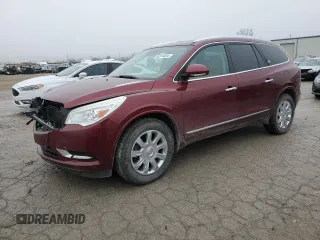 2016 Buick Enclave Leather with VIN 5GAKVBKD5GJ303089, listed as a Copart auction lot 86314634 with 143,753 mi miles and Salvage Title. Bid and sale history available at DreamBid. Image 1.