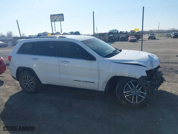 2019 Jeep Grand Cherokee Limited with VIN 1C4RJFBG3KC734697, listed as a IAAI auction lot 41645913 with 128,419 mi miles. Bid and sale history available at carsss.com. Image 13.