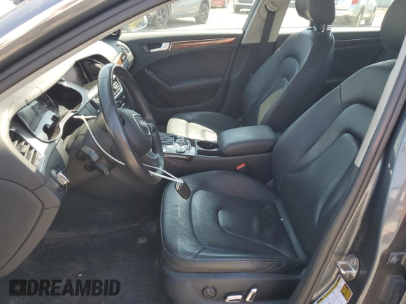 2013 Audi A4 Premium Plus with VIN WAUFFAFL2DN038206, listed as a Copart auction lot 53496745 with 131,005 mi miles and Salvage Title. Bid and sale history available at carsss.com. Image 7.