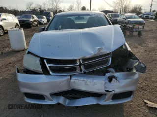 2012 Dodge Avenger SE with VIN 1C3CDZAB5CN153359, listed as a Copart auction lot 46983825 with 180,264 mi miles and Salvage Title. Bid and sale history available at DreamBid. Image 5.