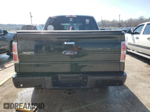 2013 Ford F-150 XL with VIN 1FTFW1ETXDFA61957, listed as a Copart auction lot 46628685 with 186,266 mi miles and Non Repairable. Bid and sale history available at carsss.com. Image 6.