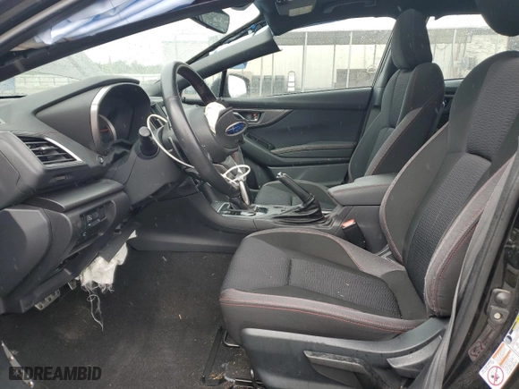 2019 Subaru Impreza Sport with VIN 4S3GTAM69K3731330, listed as a Copart auction lot 50942205 with 25,024 mi miles and Salvage Title. Bid and sale history available at carsss.com. Image 7.