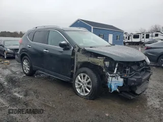2019 Nissan Rogue SL with VIN 5N1AT2MV0KC716987, listed as a Copart auction lot 51786705 with 95,282 mi miles and Salvage Title. Bid and sale history available at carsss.com. Image 4.