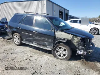 2006 Acura MDX Touring w/Navi with VIN 2HNYD18876H526793, listed as a Copart auction lot 46179855 with 220,322 mi miles and Salvage Title. Bid and sale history available at carsss.com. Image 4.