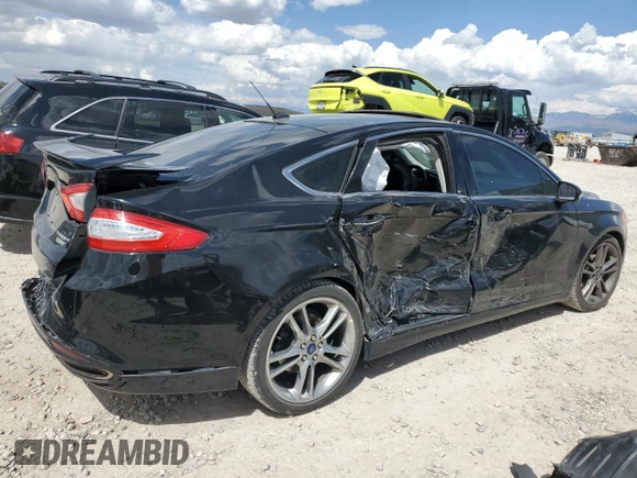 2016 Ford Fusion Titanium with VIN 3FA6P0K90GR191310, listed as a Copart auction lot 54839775 with 168,646 mi miles and Salvage title. Bid and sale history available at DreamBid. Image 3.