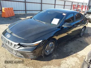 2024 Hyundai Elantra SEL with VIN KMHLM4DG4RU760241, listed as a IAAI auction lot 41849753 with 5,111 mi miles. Bid and sale history available at carsss.com. Image 18.