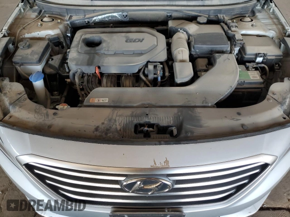 2017 Hyundai Sonata 2.4L with VIN 5NPE24AF7HH596295, listed as a Copart auction lot 51336055 with 109,265 mi miles and Salvage Title. Bid and sale history available at DreamBid. Image 11.