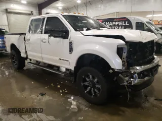 2017 Ford F-350 Platinum with VIN 1FT8W3BT9HEB35728, listed as a Copart auction lot 43594305 with 213,407 mi miles and Salvage Title. Bid and sale history available at DreamBid. Image 4.