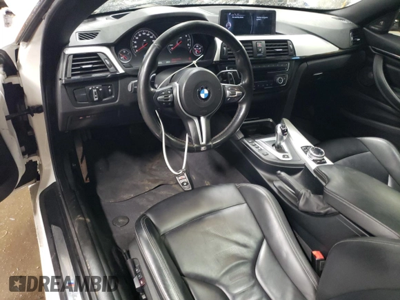 2015 BMW M4 with VIN WBS3R9C58FK330134, listed as a Copart auction lot 47553674 with 23,293 mi miles. Bid and sale history available at carsss.com. Image 8.