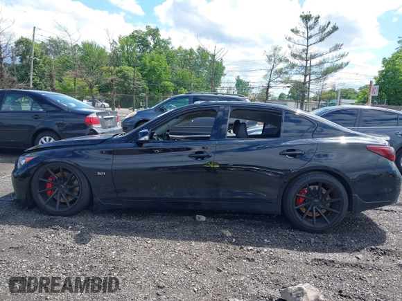 2017 Infiniti Q50 Premium with VIN JN1EV7AP1HM735587, listed as a IAAI auction lot 42341024 with 107,372 mi miles and . Bid and sale history available at DreamBid. Image 13.