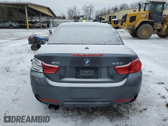 2018 BMW 4 Series 430i xDrive with VIN WBA4Z3C53JEC57500, listed as a Copart auction lot 87028974 with 63,727 mi miles and Salvage Title. Bid and sale history available at DreamBid. Image 6.
