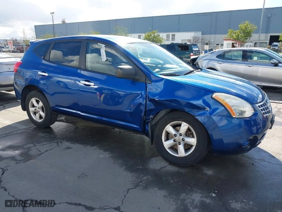 2010 Nissan Rogue S with VIN JN8AS5MT1AW012791, listed as a IAAI auction lot 41524188 with 172793 miles. Bid and sale history available at carsss.com. Image 1.