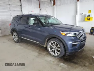 2021 Ford Explorer Platinum с VIN 1FM5K8HC8MGC17317, выставлен на аукционе Copart как лот 55221625 с пробегом 52 485 миль миль и Списание • Salvage title. История ставок и продаж доступна на DreamBid. Изображение 4.
