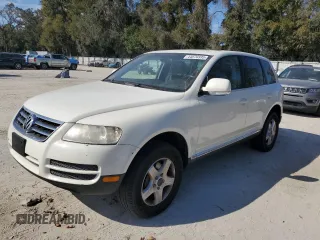 2006 Volkswagen Touareg 3.2L V6 with VIN WVGZG77L46D027727, listed as a Copart auction lot 44070335 with 173,334 mi miles and Clean Title. Bid and sale history available at DreamBid. Image 1.