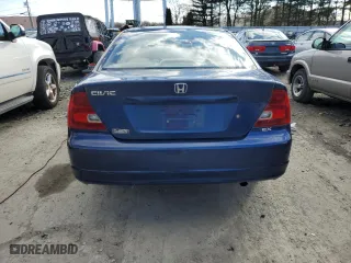 2001 Honda Civic EX with VIN 1HGEM22901L076904, listed as a Copart auction lot 86822364 with 119,978 mi miles and Clean Title. Bid and sale history available at carsss.com. Image 6.