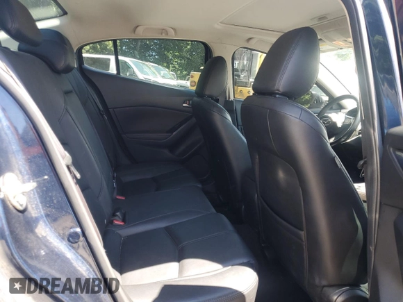 2017 Mazda 3 Touring with VIN JM1BN1V73H1125859, listed as a Copart auction lot 65023235 with 120,300 mi miles and Salvage title. Bid and sale history available at DreamBid. Image 10.