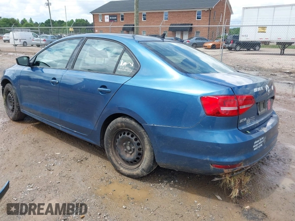 2015 Volkswagen Jetta S с VIN 3VW2K7AJ3FM306356, выставлен на аукционе IAAI как лот 42244687 с пробегом 87 901 миль миль и . История ставок и продаж доступна на DreamBid. Изображение 3.