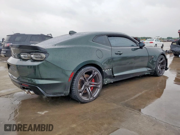 2020 Chevrolet Camaro 2SS z VIN 1G1FG1R7XL0106321, wystawiony jako Copart lot #54905995 z przebiegiem Nie podano mil oraz Szkoda całkowita • Salvage title. Historia ofert i sprzedaży dostępna na DreamBid. Obrazek 3.