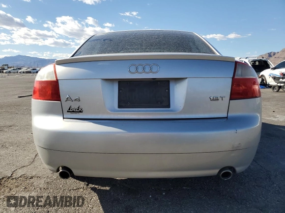 2005 Audi A4 1.8T z VIN WAUJC68E85A119007, wystawiony jako Copart lot #55293565 z przebiegiem 155 085 mil mil oraz Czysty tytuł • Clean title. Historia ofert i sprzedaży dostępna na DreamBid. Obrazek 6.