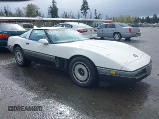 1986 Chevrolet Corvette with VIN 1G1YY0782G5113154, listed as a IAAI auction lot 41965669 with 135,223 mi miles. Bid and sale history available at carsss.com. Image 1.