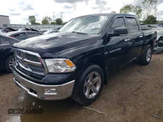 2012 Ram 1500 Big Horn with VIN 1C6RD7LT6CS107970, listed as a Copart auction lot 68511584 with 113,293 mi miles and Salvage Title. Bid and sale history available at carsss.com. Image 1.