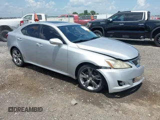 2009 Lexus IS 250 with VIN JTHBK262092089673, listed as a IAAI auction lot 42560253 with 237,177 mi miles and . Bid and sale history available at DreamBid. Image 1.