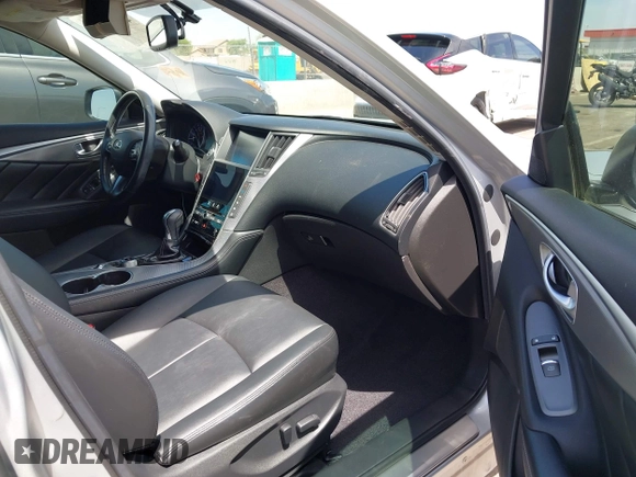 2014 Infiniti Q50 Premium with VIN JN1BV7AP2EM691601, listed as a IAAI auction lot 42323769 with 93,413 mi miles and . Bid and sale history available at DreamBid. Image 5.