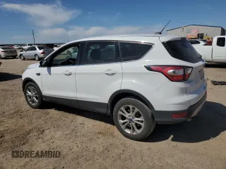 2017 Ford Escape SE with VIN 1FMCU0GD0HUC77693, listed as a Copart auction lot 52730455 with 90,220 mi miles and Salvage Title. Bid and sale history available at carsss.com. Image 2.