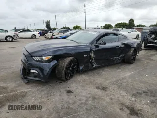 2015 Ford Mustang GT with VIN 1FA6P8CF5F5316483, listed as a Copart auction lot 59925355 with Not provided miles and Salvage title. Bid and sale history available at DreamBid. Image 1.