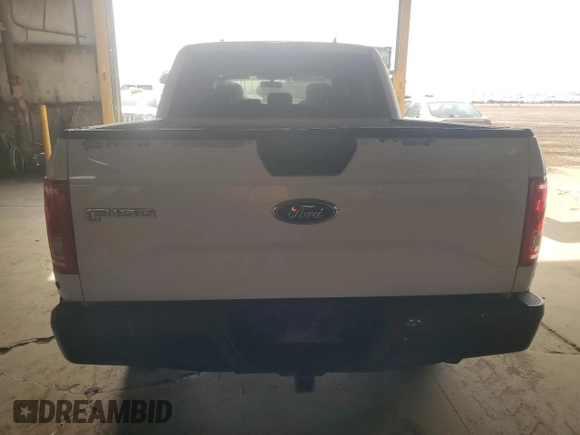 2017 Ford F-150 XL with VIN 1FTEW1EF9HKE40693, listed as a Copart auction lot 62956035 with 187,621 mi miles and Clean title. Bid and sale history available at DreamBid. Image 6.