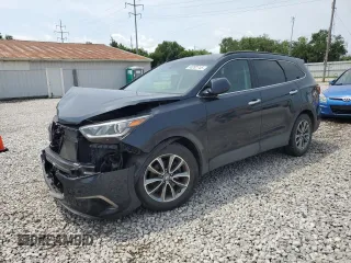2017 Hyundai Santa Fe SE with VIN KM8SMDHF7HU234133, listed as a Copart auction lot 65282745 with 44,887 mi miles and Clean title. Bid and sale history available at DreamBid. Image 1.