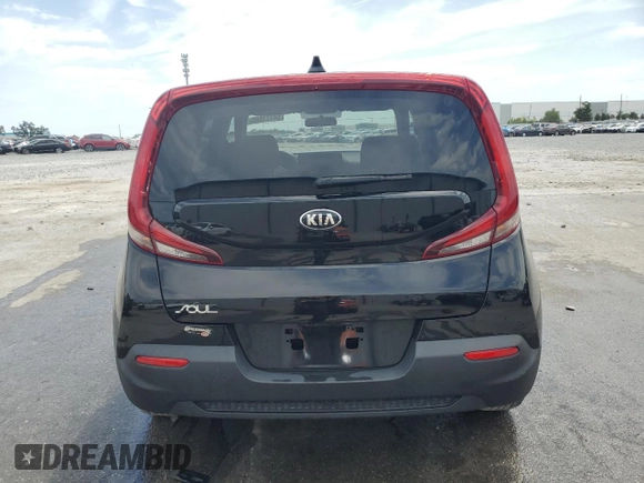 2020 Kia Soul S with VIN KNDJ23AU5L7121720, listed as a Copart auction lot 54171665 with 72,298 mi miles and Salvage Title. Bid and sale history available at DreamBid. Image 6.