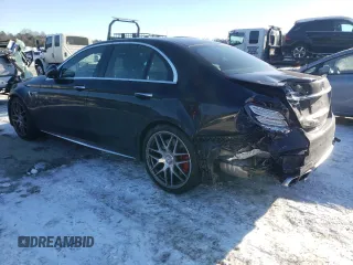 2019 Mercedes-Benz E 63 S AMG with VIN WDDZF8KB9KA569581, listed as a Copart auction lot 41450995 with 31,020 mi miles and Salvage Title. Bid and sale history available at DreamBid. Image 2.