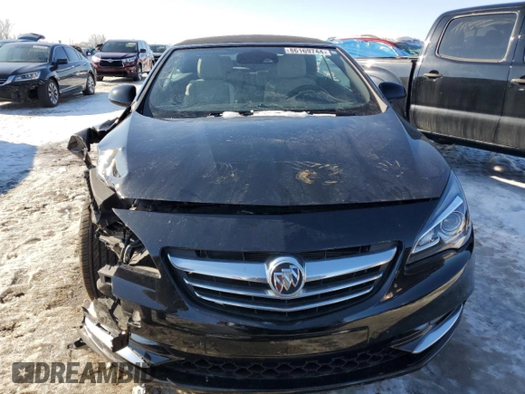 2017 Buick Cascada Premium with VIN W04WH3N56HG160521, listed as a Copart auction lot 86169744 with 19,025 mi miles and Salvage Title. Bid and sale history available at DreamBid. Image 5.
