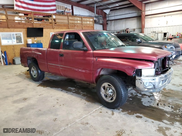 1996 Dodge Ram 1500 with VIN 3B7HC13Y0TG147100, listed as a Copart auction lot 73035824 with 0 mi miles and Non Repairable. Bid and sale history available at carsss.com. Image 4.