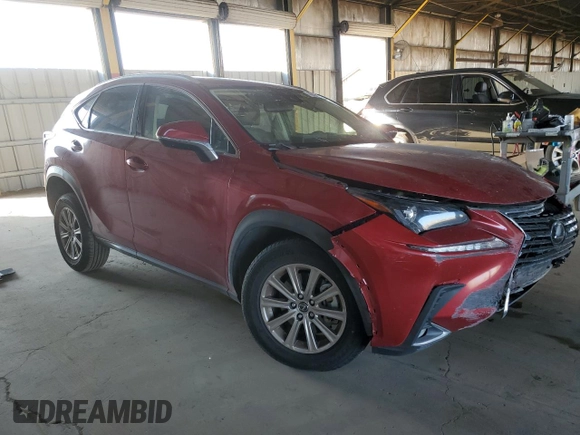 2020 Lexus NX 300 z VIN JTJAARBZXL5001159, wystawiony jako Copart lot #43531955 z przebiegiem 49 024 mil mil oraz Szkoda całkowita • Salvage title. Historia ofert i sprzedaży dostępna na DreamBid. Obrazek 4.