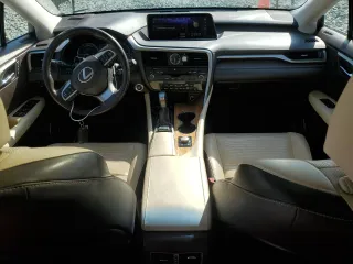 2019 Lexus RX with VIN JTJDGKCA9K2007871, listed as a Copart auction lot 50574855 with 113,140 mi miles and Salvage Title. Bid and sale history available at carsss.com. Image 8.