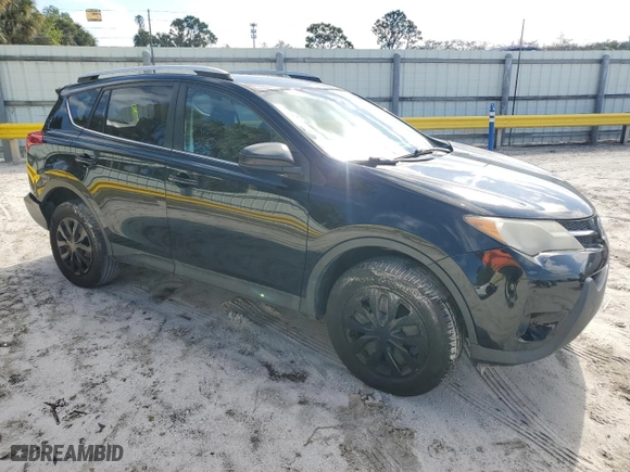 2014 Toyota RAV4 LE with VIN 2T3BFREV5EW146252, listed as a Copart auction lot 45379915 with 120,502 mi miles and Salvage Title. Bid and sale history available at carsss.com. Image 4.