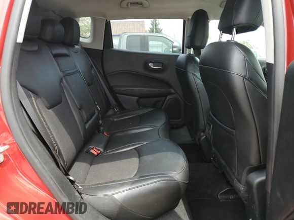 2019 Jeep Compass Latitude with VIN 3C4NJDBB3KT815436, listed as a Copart auction lot 56023625 with 86,529 mi miles and Salvage title. Bid and sale history available at DreamBid. Image 10.