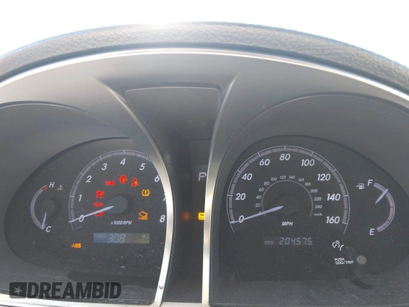 2011 Toyota Avalon with VIN 4T1BK3DB6BU371154, listed as a IAAI auction lot 41722144 with 204,575 mi miles and . Bid and sale history available at DreamBid. Image 7.