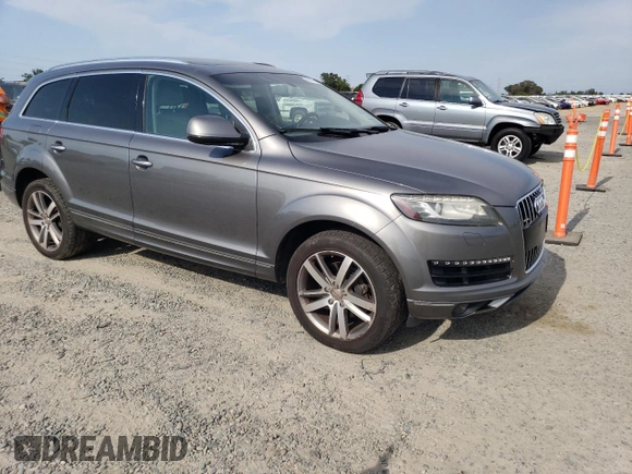 2011 Audi Q7 Premium Plus with VIN WA1LGAFE1BD007630, listed as a Copart auction lot 60173075 with 183,377 mi miles and Clean title. Bid and sale history available at DreamBid. Image 4.